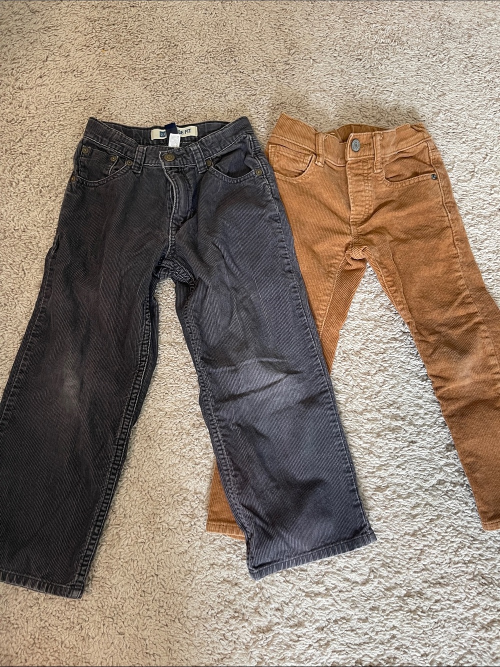 GAP Kids Corduroy Jeans in Black and Brown